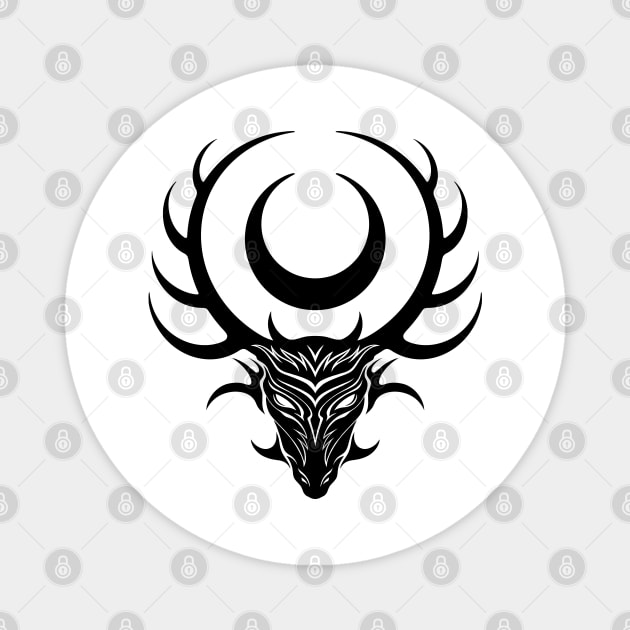 Cernunnos Magnet by OccultOmaStore